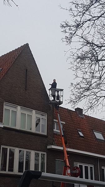  stormschade dak Zoeterwoude